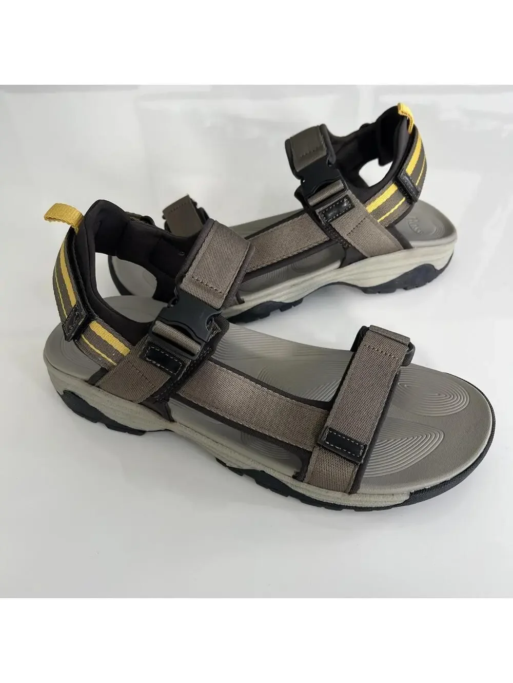 Bass Mens Trek Sporty Sandle Shoe Size 11